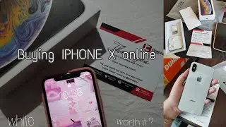 IPHONE X unboxing 2022 ( buying iphone online ) | Abbie Velasquez