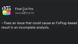 How to Update FCPX version 10.6.10 - Final Cut Pro X - Mac
