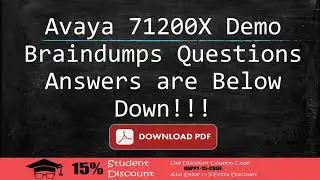 Avaya 71200X Exam Questions