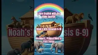 Изучайте английский с Библейским блеском | Ноев ковчег (Бытие 6-9) | Числа, предлоги и прошедшее ...