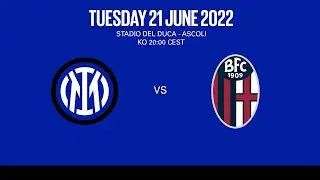 FULL MATCH | INTER VS BOLOGNA U17 | PLAY-OFF FINAL | 2021/22 ⚫🔵🇮🇹