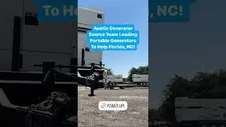Generators Headed To North Carolina And Florida For Hurricane Prep And Relief #hurricane