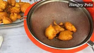 Mushroom Chop Making in Vegetables fair | Street Food | Dhaka | Bangladesh | Hungry Pola
