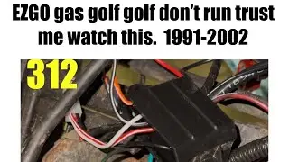 Ezgo gas don&rsquo;t run. Upgrade kit for igniter.