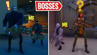 Я защитил всех боссов в Fortnite