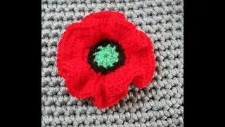Crochet coquelicot fleur