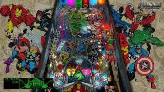 Visual Pinball X - The Avengers (Stern 2012) JP Salas - All Avengers activated and Captain completed