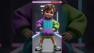 #3d #cute #3danimation #shorts #viral #trending #fashion #funny #girl #baby #rampwalk #animation