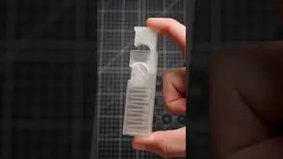 3D Printed Bag Clip - Clear PLA
