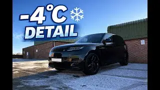 Washing a Range Rover in -4&deg;C ❄️ (Worst Idea Ever?)