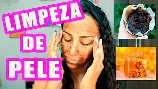 LIMPEZA DE PELE COM BORRA DE CAF&Eacute; E MEL