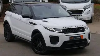 Low Miles Big Spec, Fuji White Range Rover Evoque 2.0 TD4 HSE Dynamic Auto For Sale in Bedfordshire