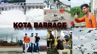 Let's explore KOTA BARRAGE 2025 🌊 || kota Dam k pigeon's ne hamla kr diya 😥🕊️ || CHAMBAL RIVER  