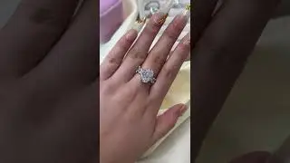 Louily Luxurious Oval Cut Engagement Ring In Sterling Silver#ring #weddingring