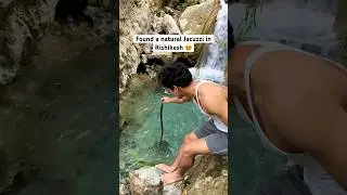Found a hidden waterfal Rishikesh 😍😍 | No location query