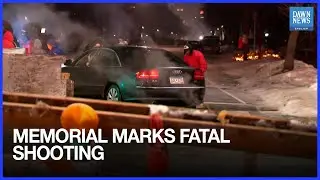 Roadside Memorial Erected Where US Immigration Agent Shot Woman | Dawn News English