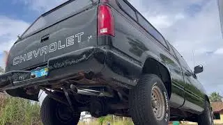 94 c1500 4.3 Flowmaster super 10