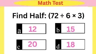 Math Quiz | Math Quiz Challenges | Do It Fast