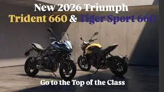 2026 Triumph Trident 660 & Tiger Sport 660 | B-Roll Static details | WOC 
