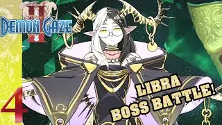 Demon Gaze 2 Part 4: Defeating Libra and the Mysterious Crystals!