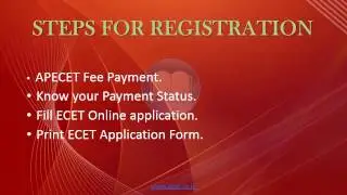 How to fill AP ECET Online Application Form? APECET 2017 Registration Simple Steps