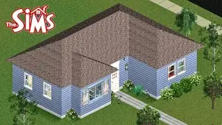 Building a Blue 15k Starter House in The Sims 1