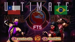 smoke s2s VS. ChokiMK - ONLINE MATCH! - Ultimate Mortal Kombat 3 - FT5 - 20:53