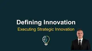Defining Innovation