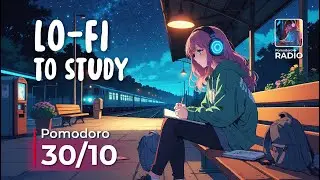 Pomodoro Timer 30/10 &mdash; Lo-Fi Study Session #28 📚 | Countryside Train Station Ambience
