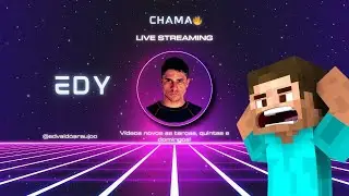 LIVE - MINECRAFT COM OS MANOS  🔥🔥