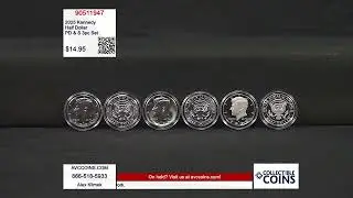 2025 Kennedy Half Dollar 3pc Set - P - D & Proof