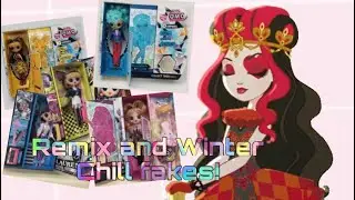 HILARIOUS FAKE KNOCKOFF LOL SURPRISE OMG WINTER CHILL AND REMIX FAKES | OMO brand fakes