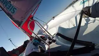 Laser Bahia mit Genacker im F&ouml;hnsturm