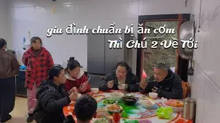 Gia Đình Chuẩn Bị Ăn Cơm,Thì Chú 2 Về Tới .