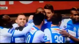 All goals of KRC Genk - KV Kortrijk 13-12-2014