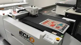 IECHO PK digital die Cutting machine for printing vinyl and cardboard