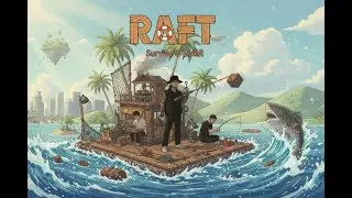Raft ( Day 2 ) &ndash; Progress + Chaos = Perfection ! I MartinPlayzzz I #RaftMultiplayer  #LiveNow