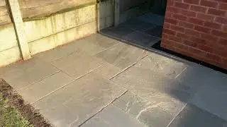 Indian Stone Patio Altrincham After