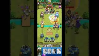 Clash of royale easy defense deck for multiplayer battle || clash royale gameplay #shorts #ytshorts
