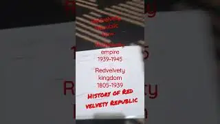 Redvelvety Republic history