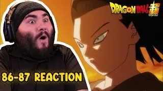 Android 17 VS Goku! Dragon Ball Super Episode 86, 87 Reaction