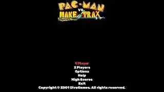 Pac-Man vs. Make Trax (Windows, game walkthrough) - Level 1 (1 Player)