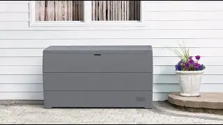 Cosmoplast Cedargrain Deck Box 270 Liters