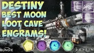 Destiny: Double Spawn Loot Cave on Moon! Tons of Engrams! Fast Spawn!