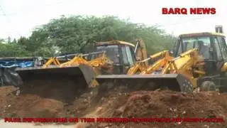 BARQ NEWS..POOR PEOPLES HOUSES DEMOLISHED AT SAYEEDABAD X ROAD NO ONE CAME FORWARD TO HELP THEM