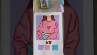 PINTEREST VS MINE DRAWING 💀👾. #pinterest #drawing #shorts