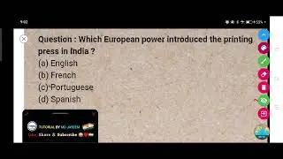 Which European power introduced the printing press in India?