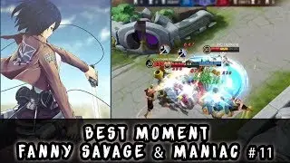 Aksi Terbaik Fanny Savage & Maniac 11 | Fanny Best Moment Montage - Mobile Legends