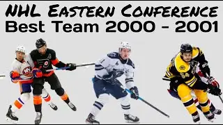 Data Race: 2000-2001 NHL Eastern Conference Regular Season Wins