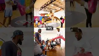 Tylil Recreates The Jump From When He Met LeBron James! ❤️&zwj;🩹😂